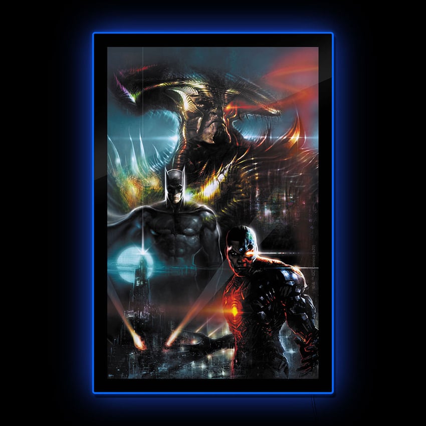 Zack SnyderÂ¡Â¯s Justice League #59C LED Poster Sign (Large)