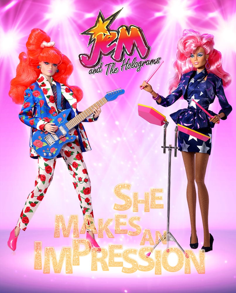 She Makes An Impression - Kimber Benton? and Raya Alonso? Two-Doll Gift Set