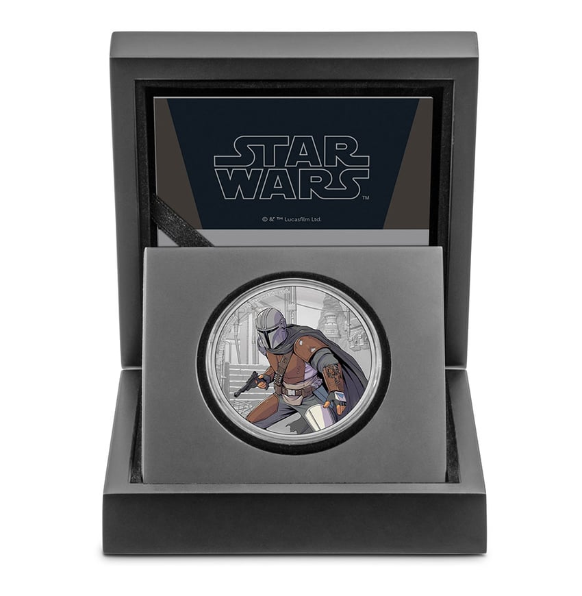 The Mandalorian 1oz Silver Coin
