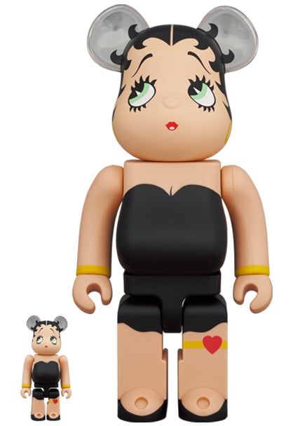 Be@rbrick Betty Boop (Black Version) 100% & 400%