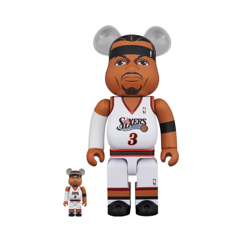 Be@rbrick Allen Iverson (Philadelphia 76ers) 100% and 400%