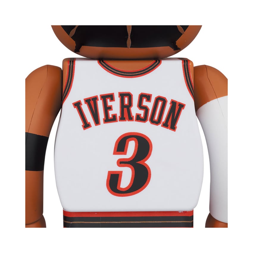 Be@rbrick Allen Iverson (Philadelphia 76ers) 100% and 400%