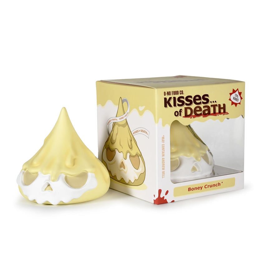 Skull Kisses of Death: Boney Crunch Edition (White Chocolate)