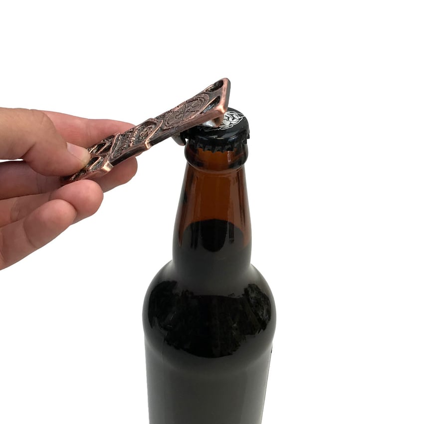 Copper Bones Skeleton Key Bottle Opener
