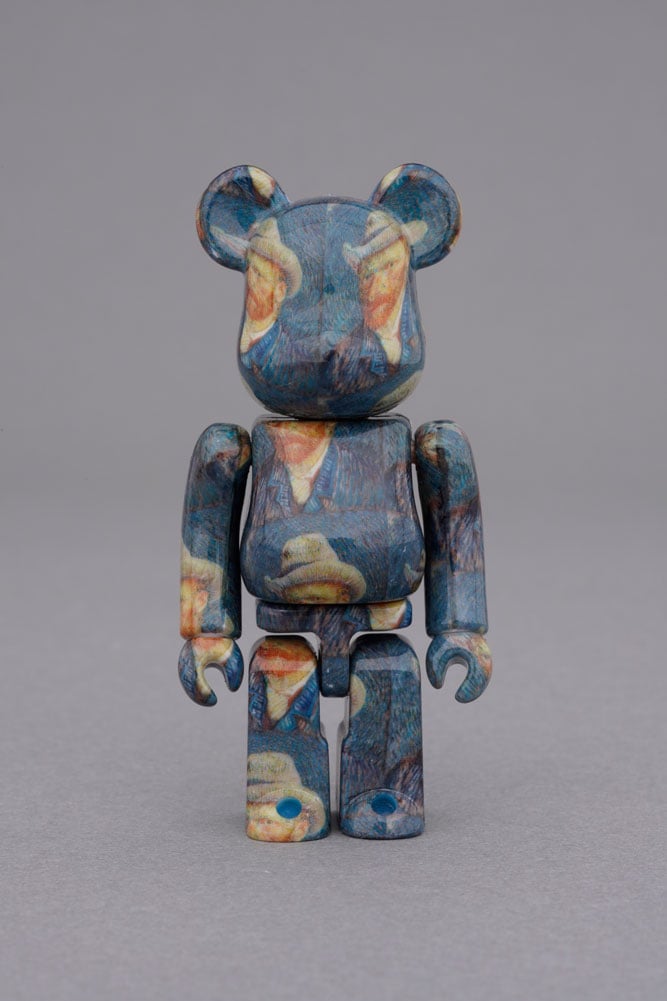 Be@rbrick Van Gogh Museum Self Portrait 100% and 400%