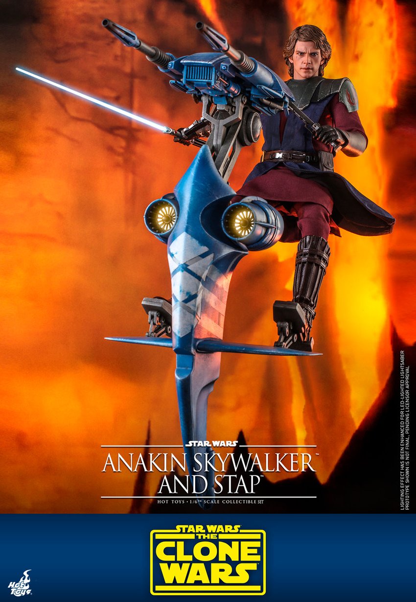 Anakin Skywalker and STAP