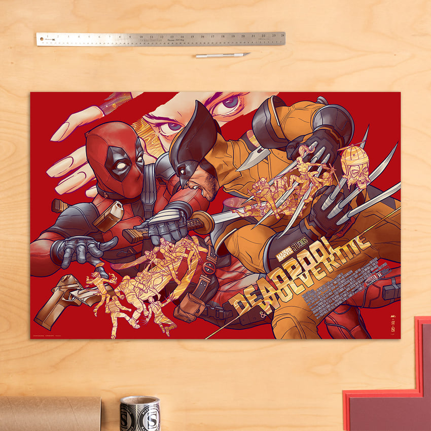 Deadpool & Wolverine: LFG (Golden Desert Eagle)
