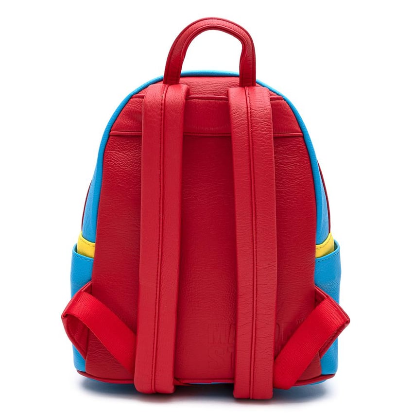 Vintage Superman Cosplay Mini Backpack