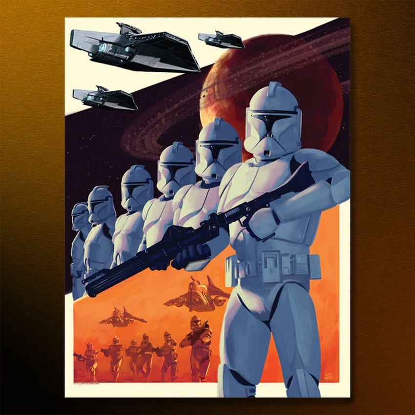 Arrival on Geonosis