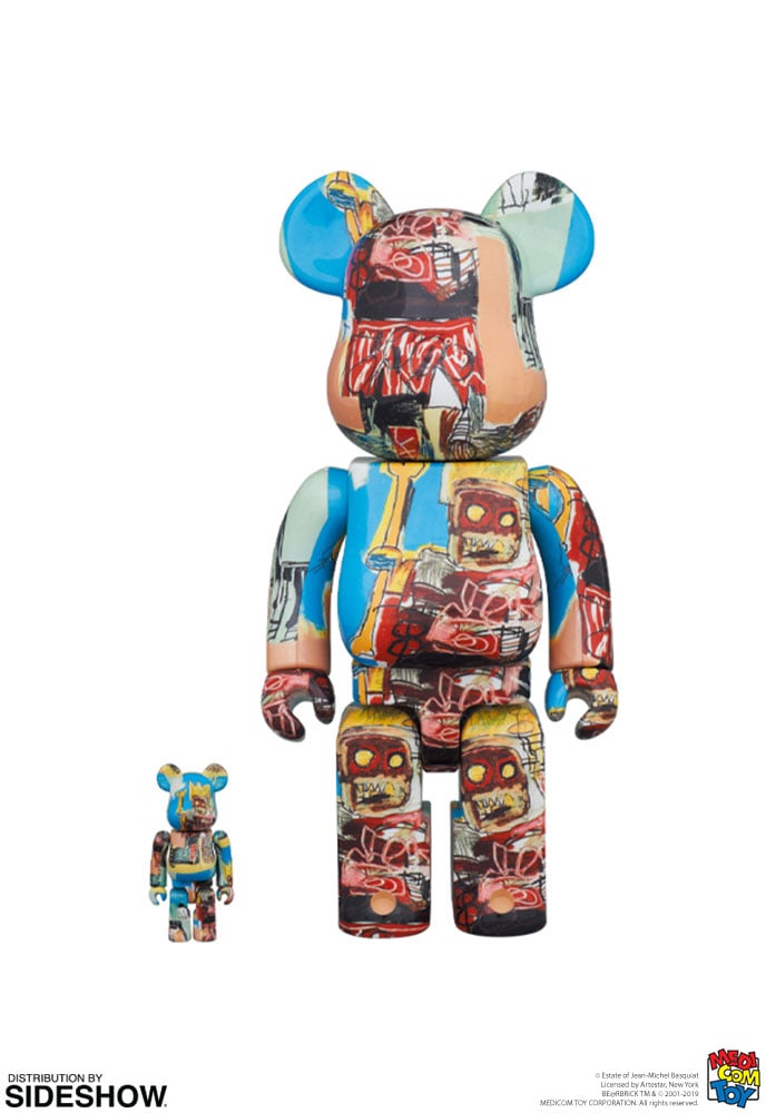 Be@rbrick Jean-Michel Basquiat #6 100% and 400%