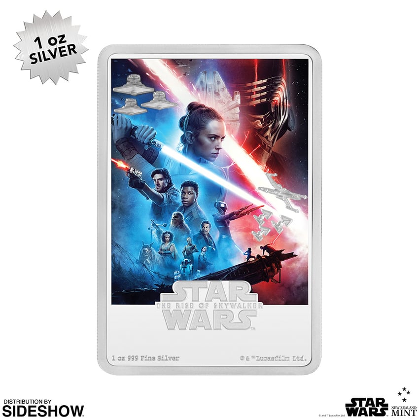 Star Wars: The Rise of Skywalker Silver Coin