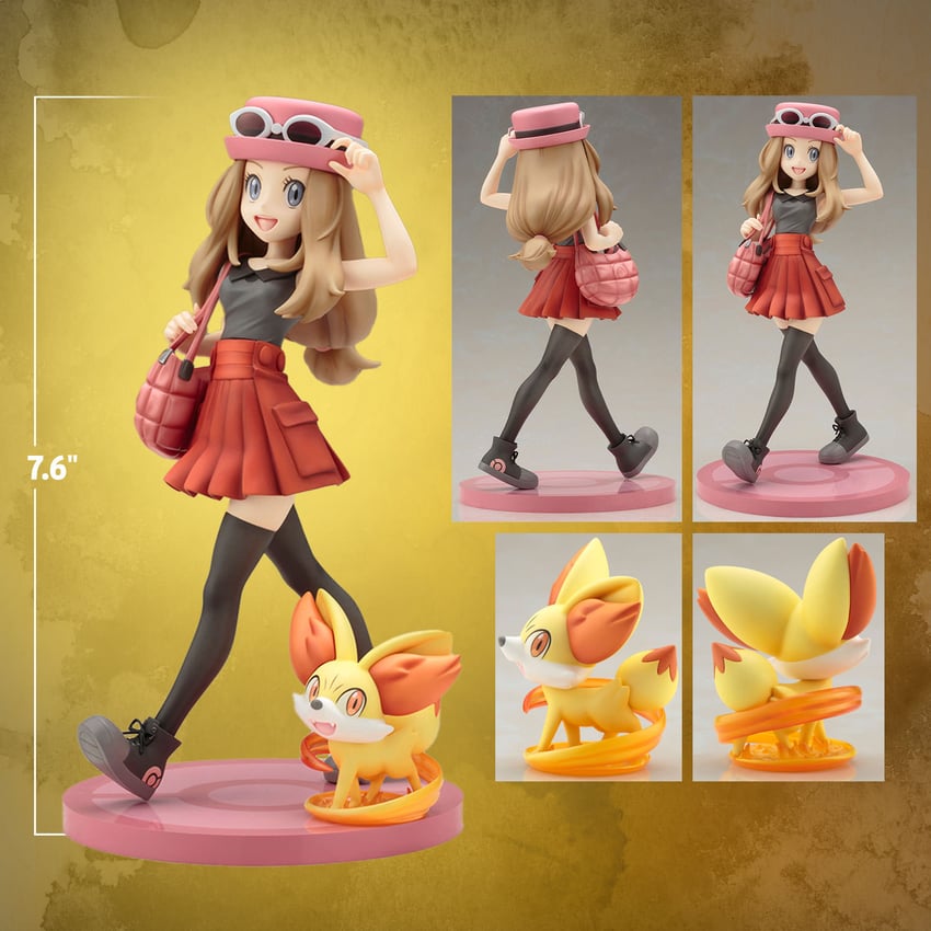 Serena with Fennekin