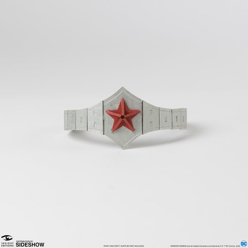 Wonder Woman 3D Wood Model and Book