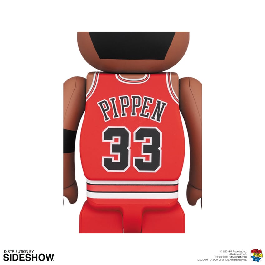 Be@rbrick Scottie Pippen (Chicago Bulls) 100% and 400%