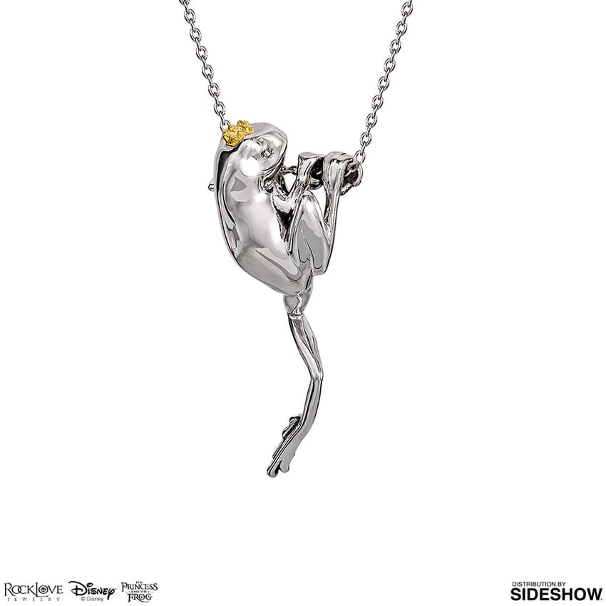 Crowned Frog Necklace