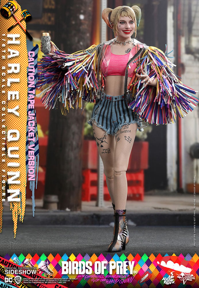 Harley Quinn (Caution Tape Jacket Version)