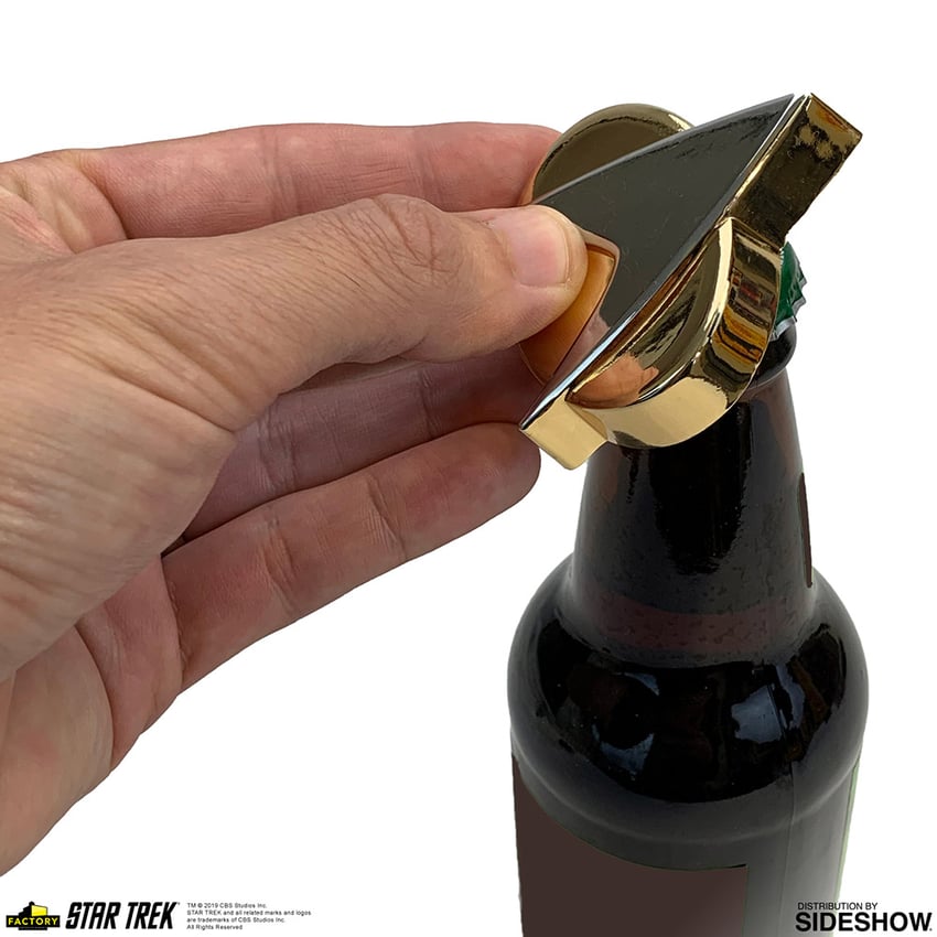 Communicator Badge Bottle Opener