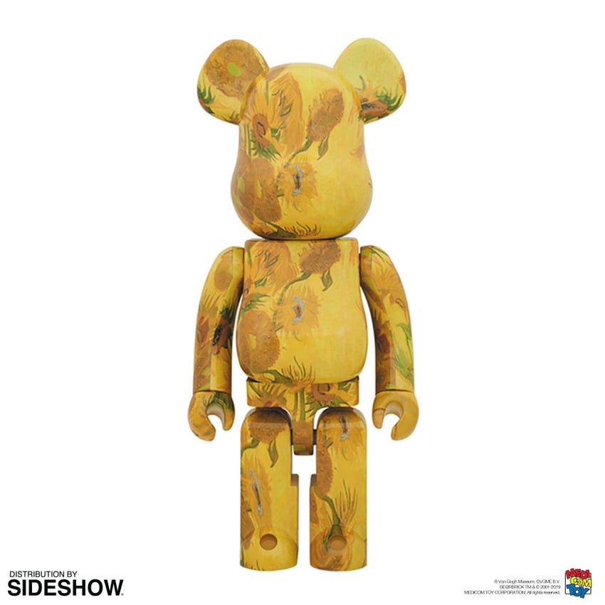 Be@rbrick Van Gogh Museum Sunflowers 1000%
