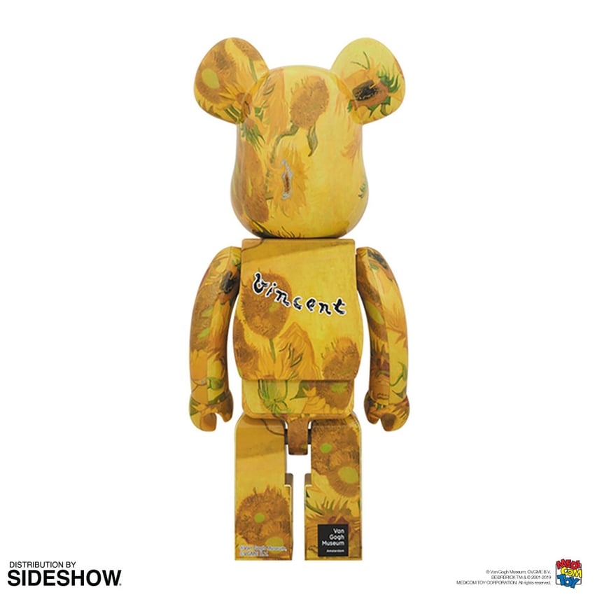 Be@rbrick Van Gogh Museum Sunflowers 1000%