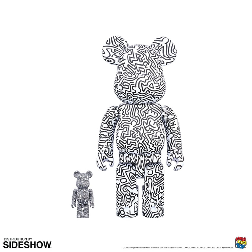 Be@rbrick Keith Haring #4 100% and 400%