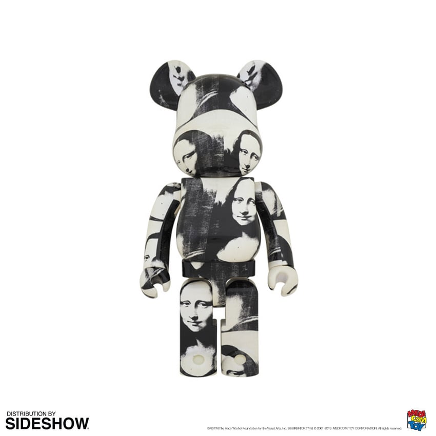 Be@rbrick Andy Warhol "Double Mona Lisa" 1000%