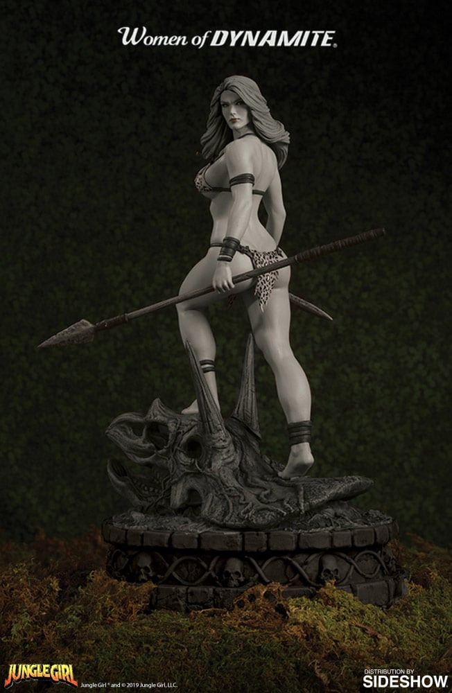 Jungle Girl Black & White