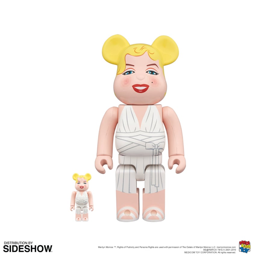Be@rbrick Marilyn Monroe 100% and 400%