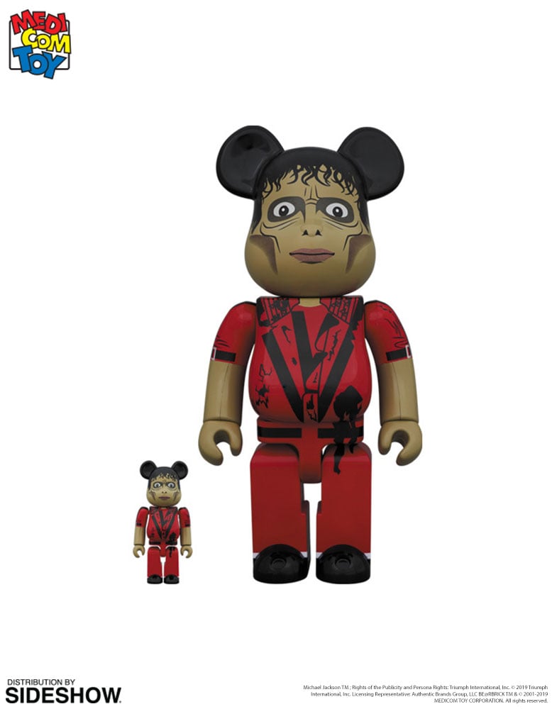 Be@rbrick Michael Jackson Zombie 100% and 400%