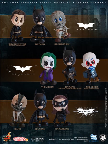 Batman Set - The Dark Knight Rises, The Dark Knight, Batman Begins