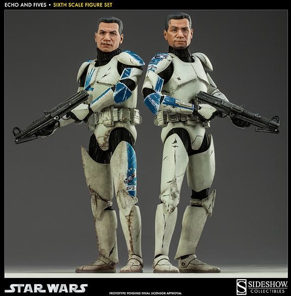 Clone Troopers: Echo and Fives