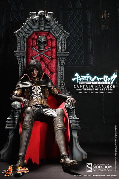 Captain Harlock with Throne of Arcadia